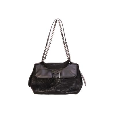 Givenchy Creased Calfskin ID Flap Handbag
