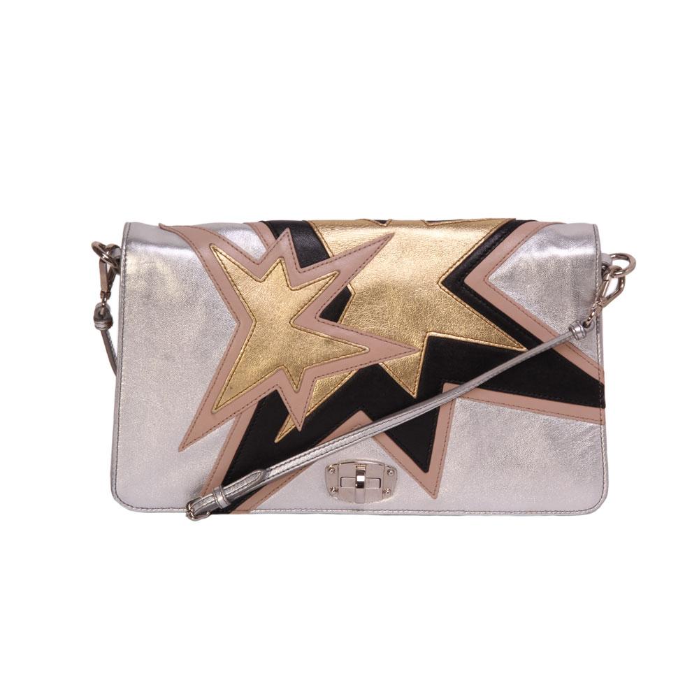  Miu Miu Mini Star Motif Crossbody Handbag