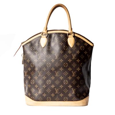 Louis Vuitton Brown Locket Vertical Monogram Handbag 