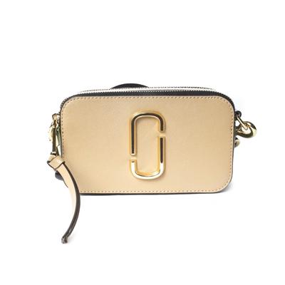 Marc Jacobs Tan and Gold Crossbody 