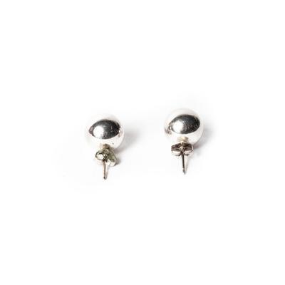 Tiffany and Co Silver Ball Stud Earrings 
