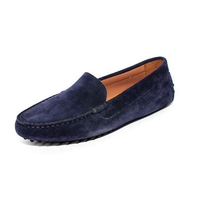 M. Gemi Size 38.5 Navy Suede Loafers
