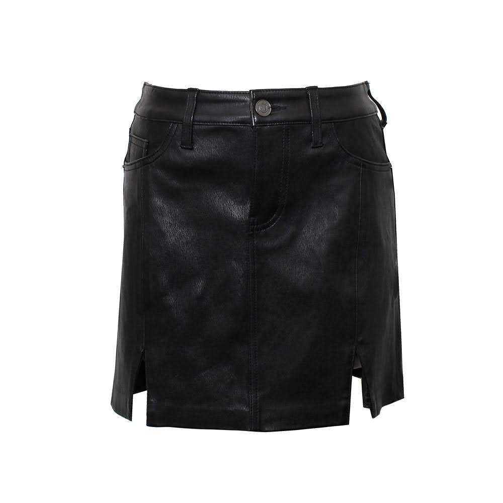  Current Elliot Size 26 Leather Skirt