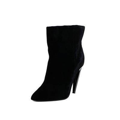 Saint Laurent Size 36 Black Velvet Boots