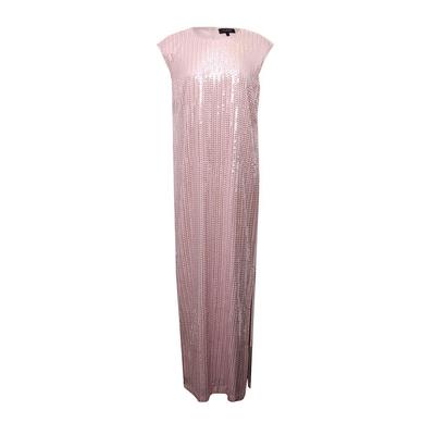 St. John Size 4 Pink Sequin Dress