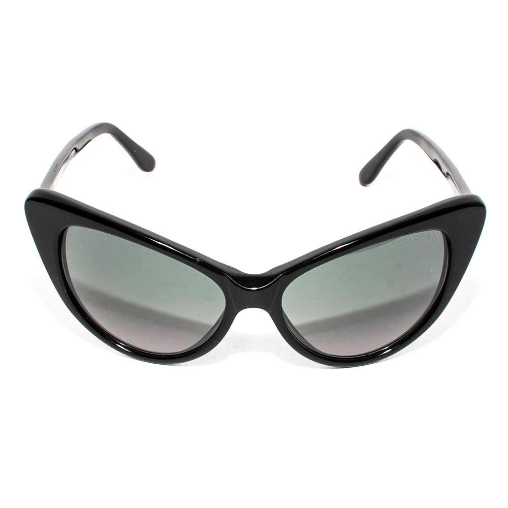  Tom Ford Black Cat Eye Sunglasses