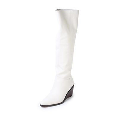 Vince Size 7.5 Over The Knee Wedge Boots