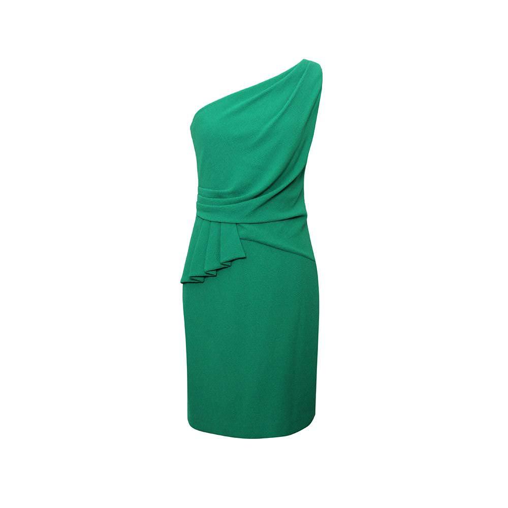  David Meister Size 2 Green Dress