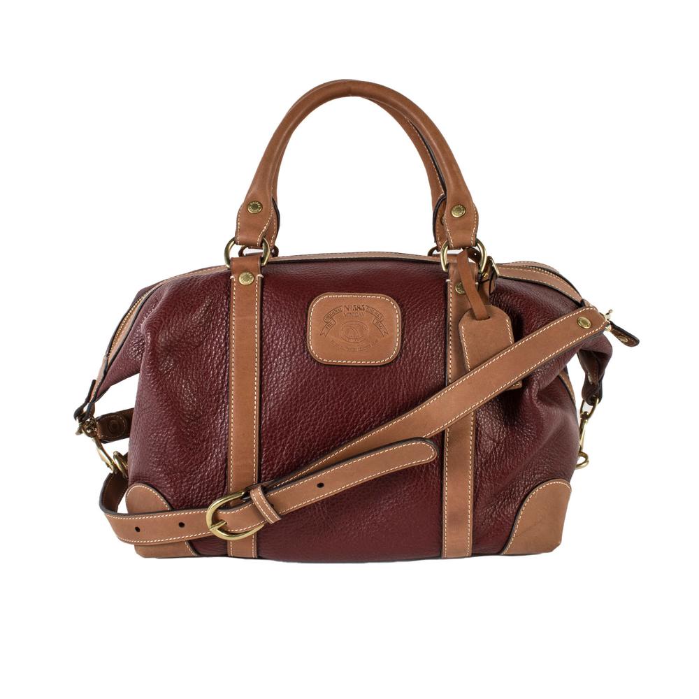 The Original Ghurka Burgundy Handbag