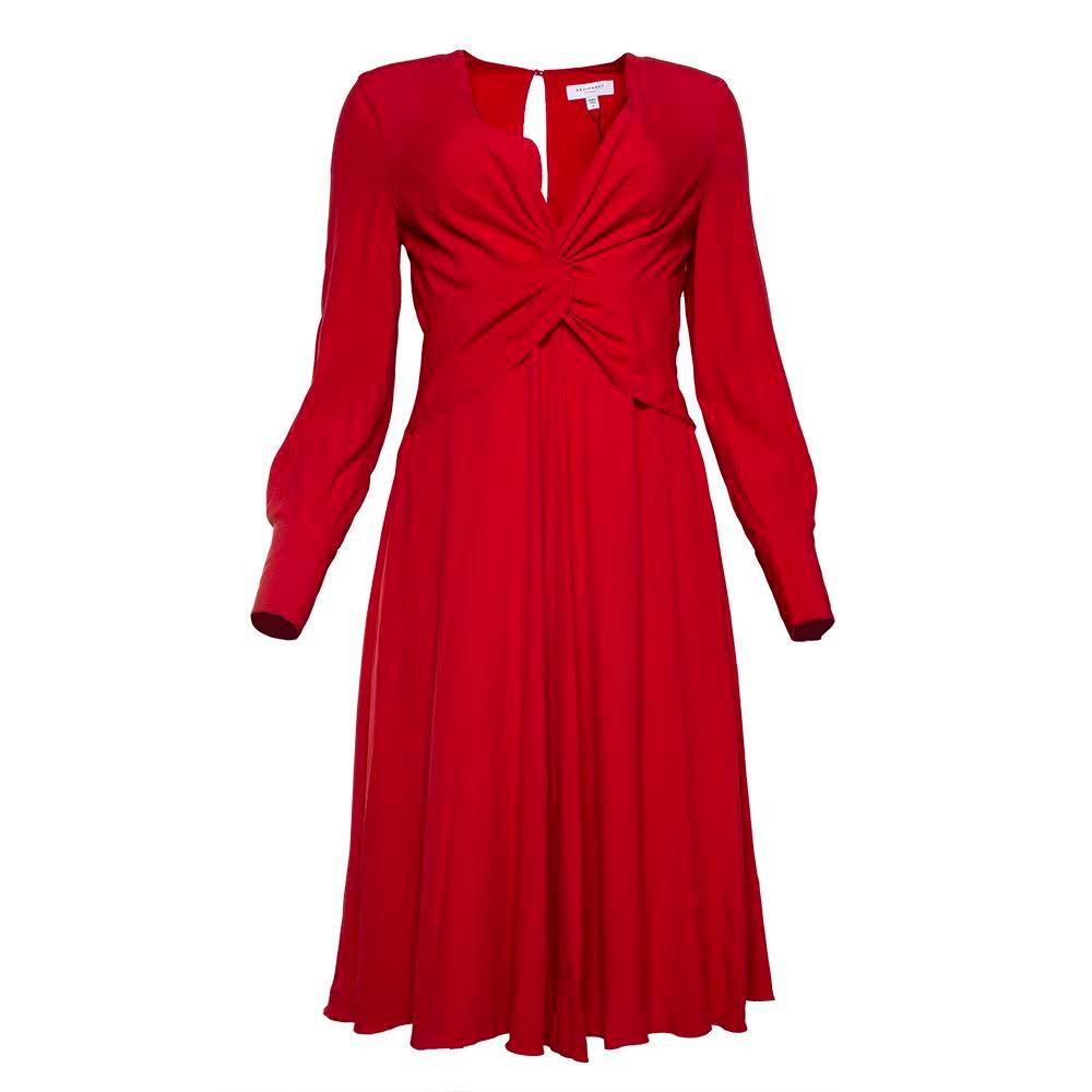  Equipment Size 4 Red Dress