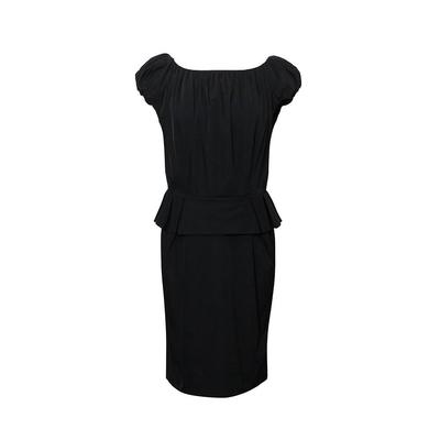 St. John Size 6 Black Dress