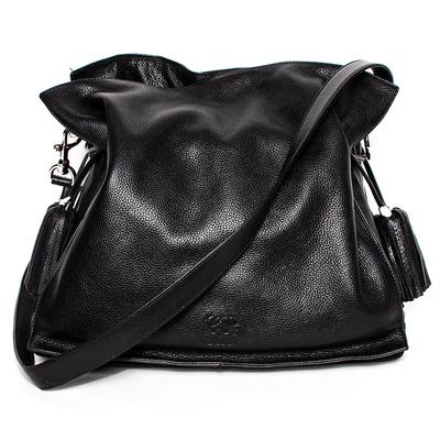 Loewe Flamenco Leather Fringe Handbag