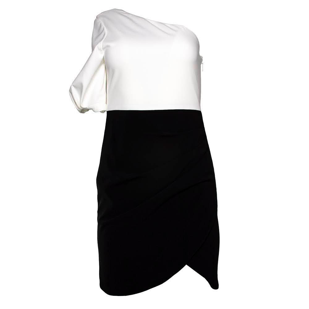  New Parker Size 0 Black & White Dress