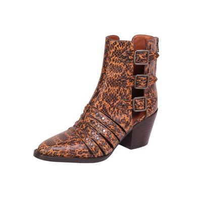 Coach Size 7 Phoebe Reptile Emboss Boots