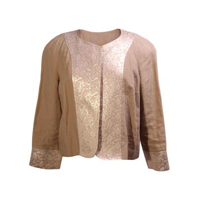 Michael Kors Size 6 Tan Jacket