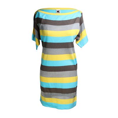 Missoni Size Small Striped Off the Shoulder Dress