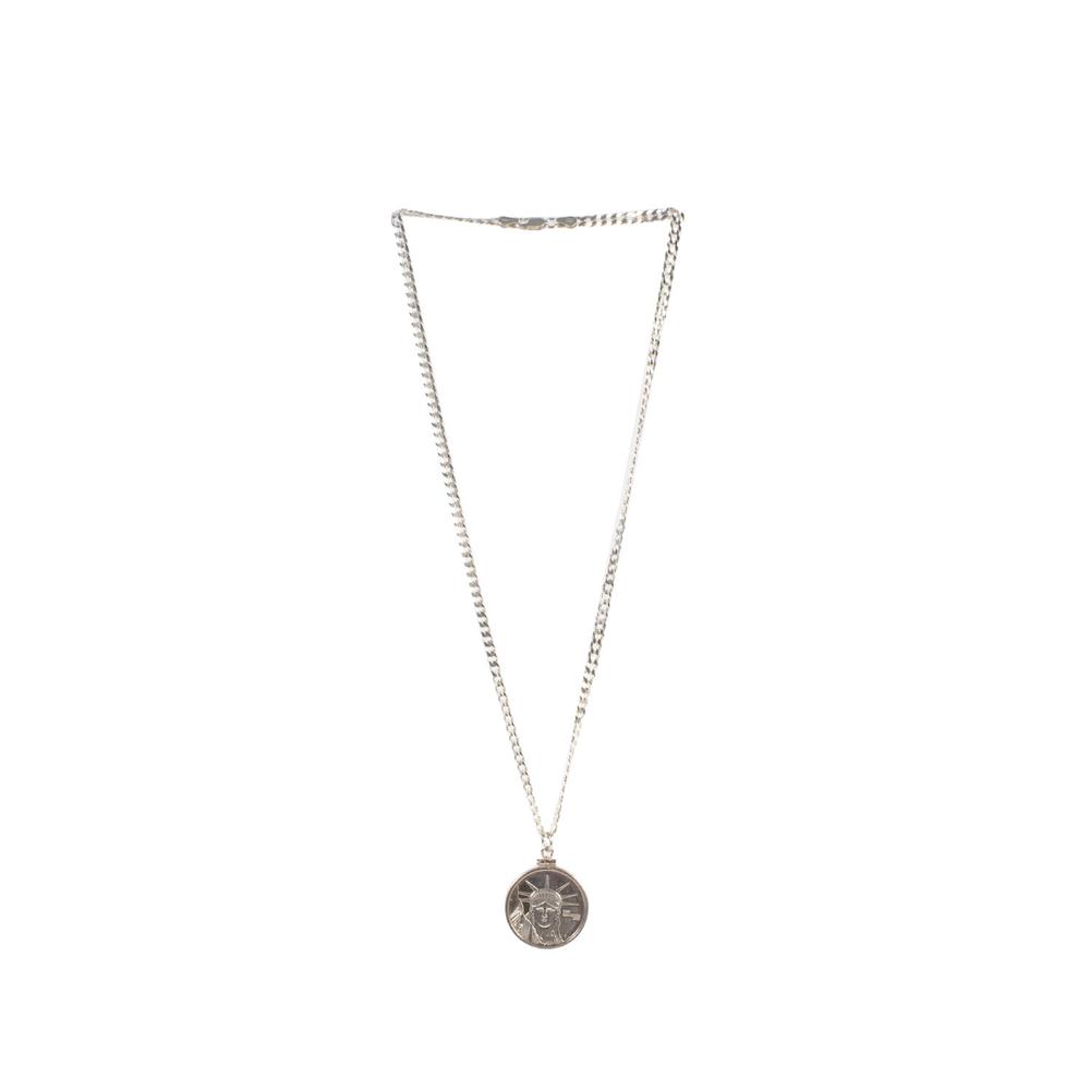  Lirm Italy Silver 999 Centennial Necklace