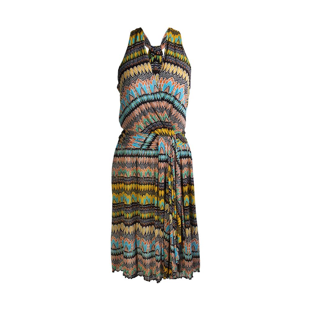  Diane Von Furstenberg Size 6 Sleeveless Racerback Dress