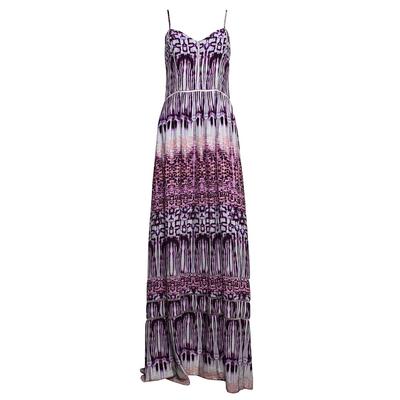 Parker Size Medium Purple Maxi Dress