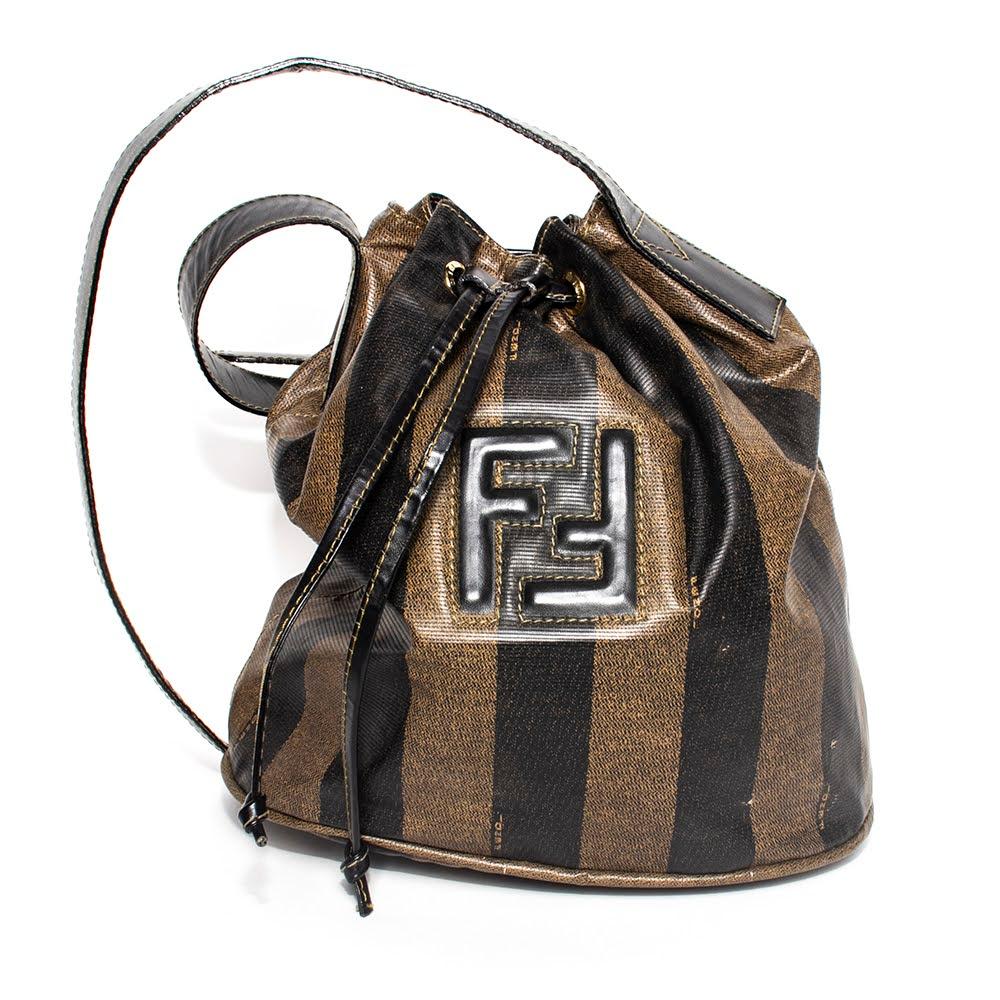  Fendi Brown Vintage Bucket Bag