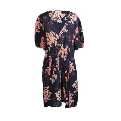 Rebecca Taylor Size 10 Floral Print Silk Dress