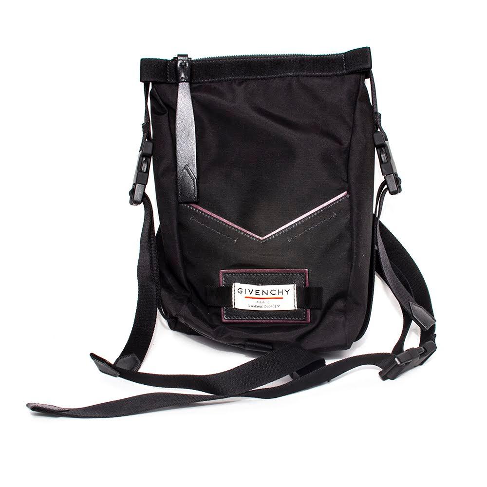  Givenchy Black Nylon Backpack