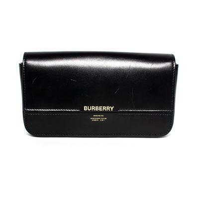 Burberry Black Leather Crossbody Bag