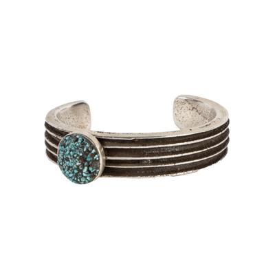 D. Arviso Silver Turquoise Cuff 