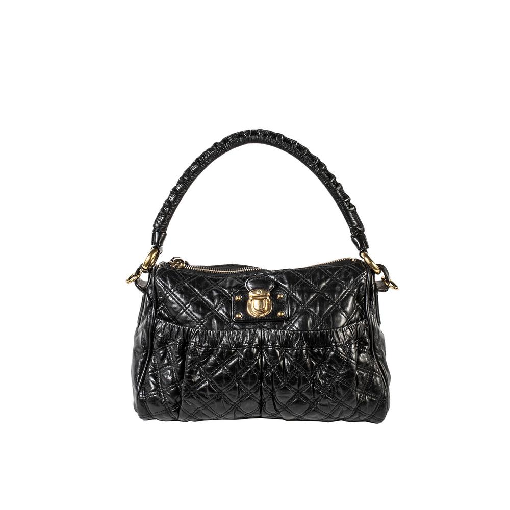  Marc Jacobs Black Quilted Handbag
