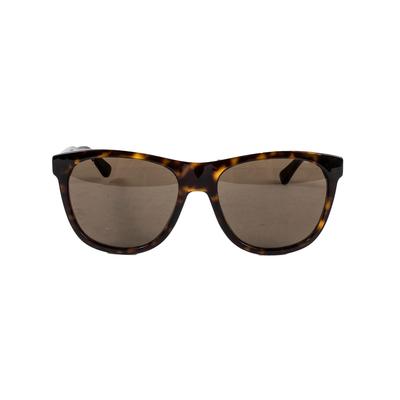 Gucci Dark Brown Tortoiseshell Sunglasses with Case