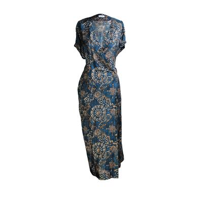 Brunello Cucinelli Size Large Silk Maxi Dress