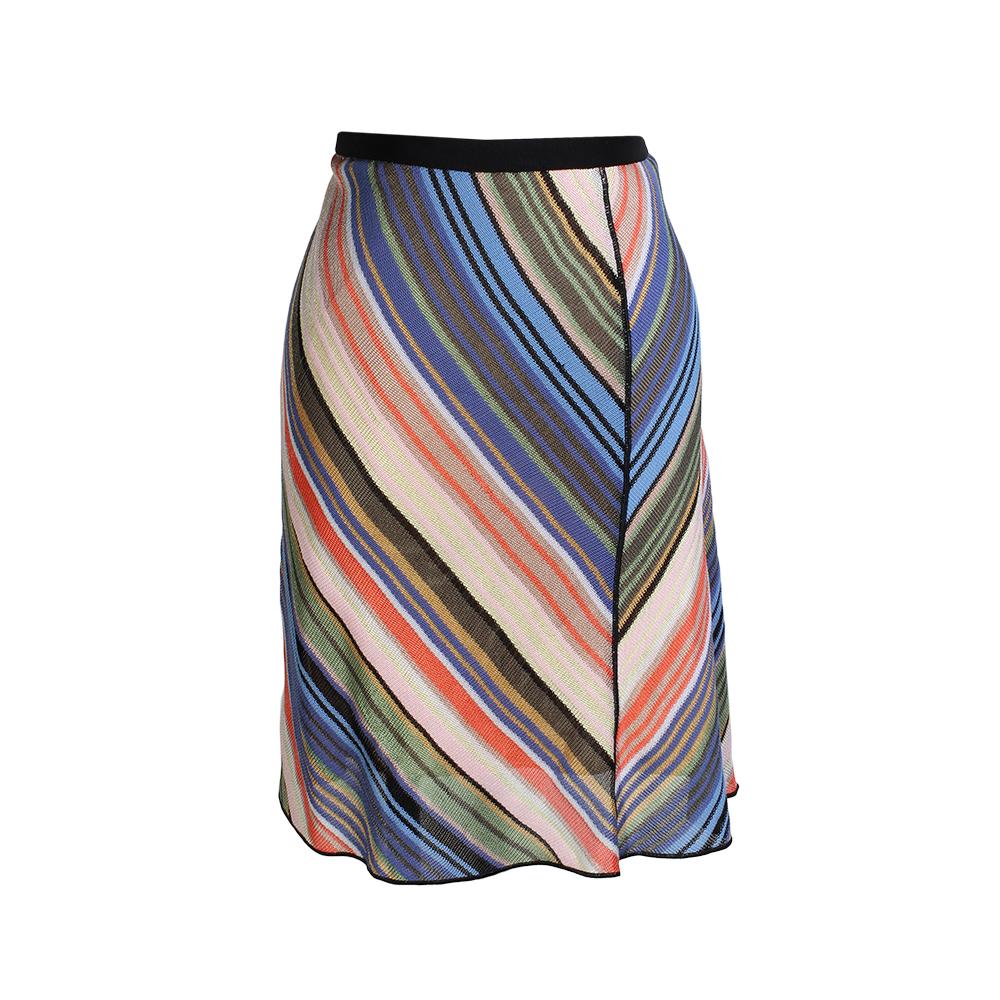  Missoni Size Medium Striped A Line Skirt