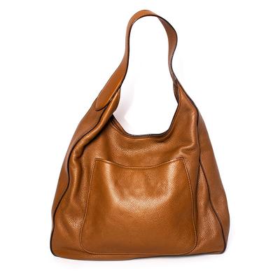 Prada Pebbled Leather Hobo Bag