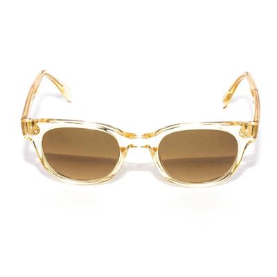  Oliver Peoples Gold Clear Frame Sunglasses