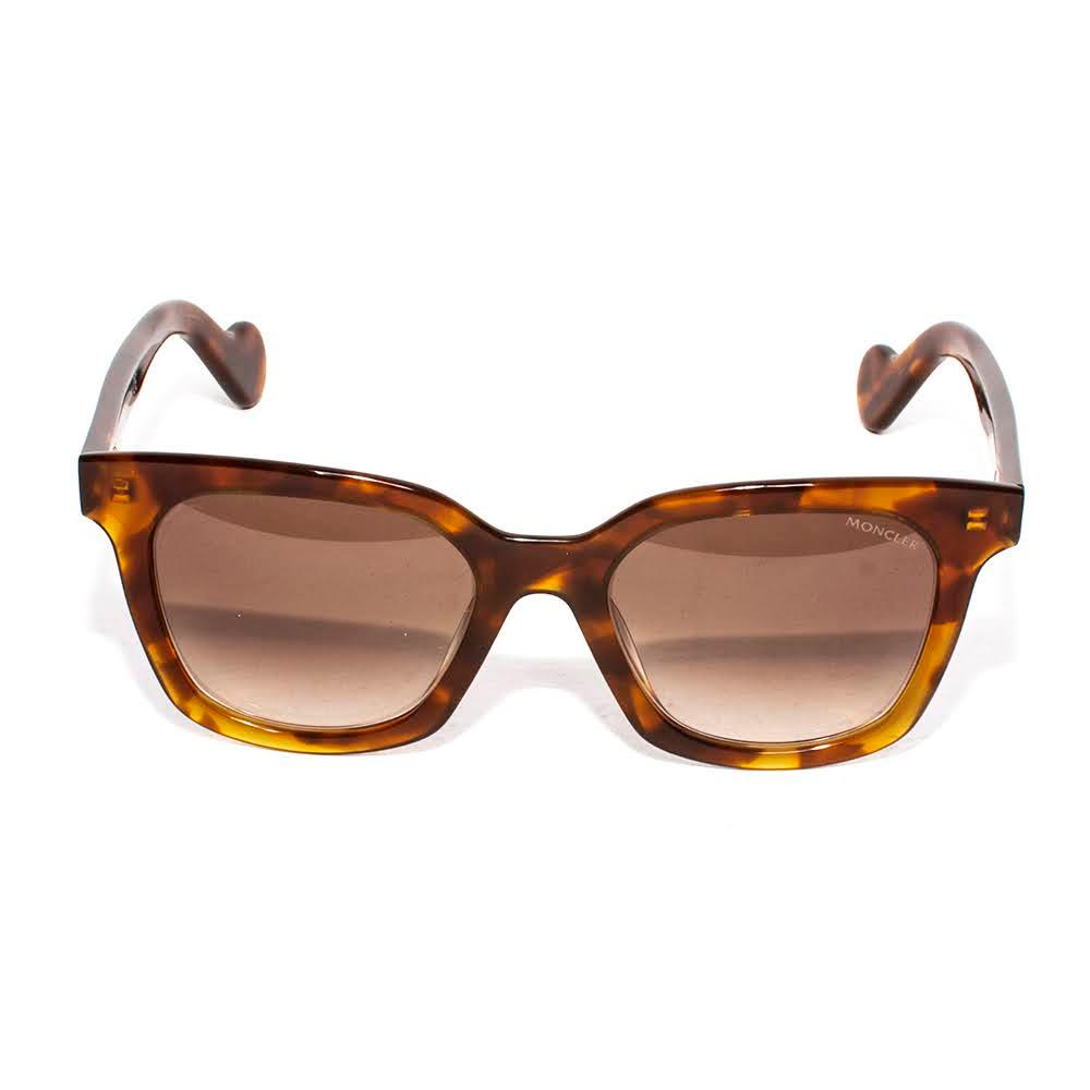  Moncler Brown Square Sunglasses