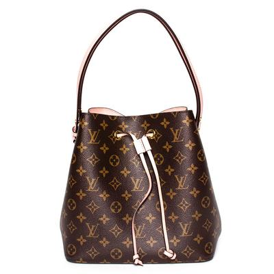 New Louis Vuitton Brown Monogram Neonoe MM Handbag