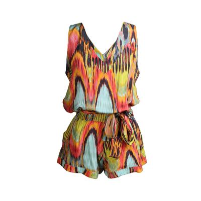 New Alexis Size Small Jazlyn V Neck Romper with Side Pockets 