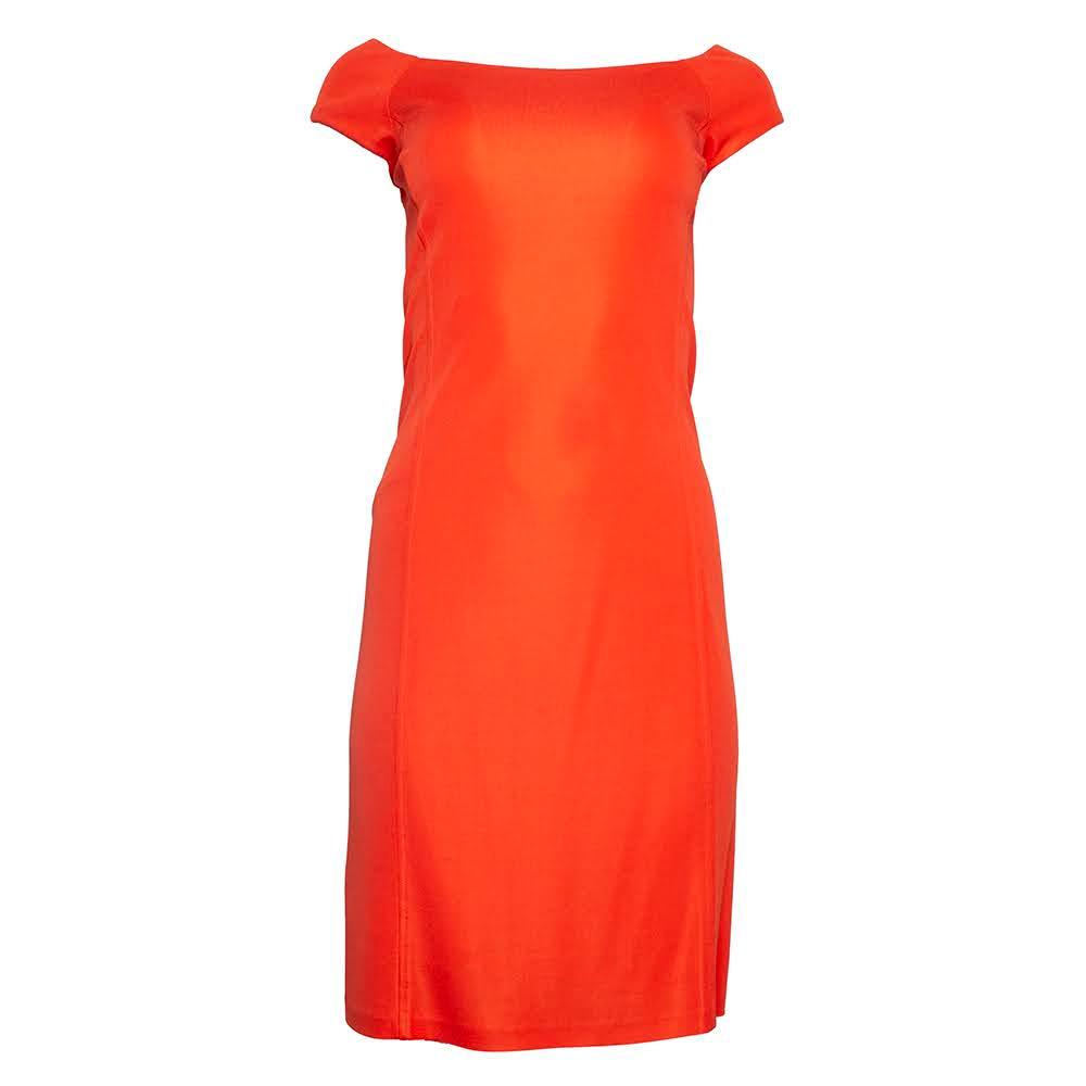  Ralph Lauren Size 4 Orange Dress