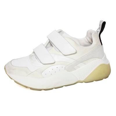 Eclypse Size 41 White Hook-and-Loop Sneakers