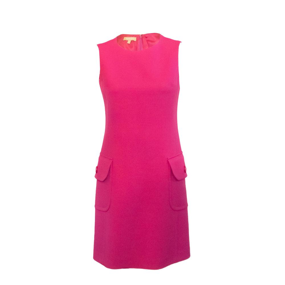  Michael Kors Size 4 Pink Sleeveless Short Dress