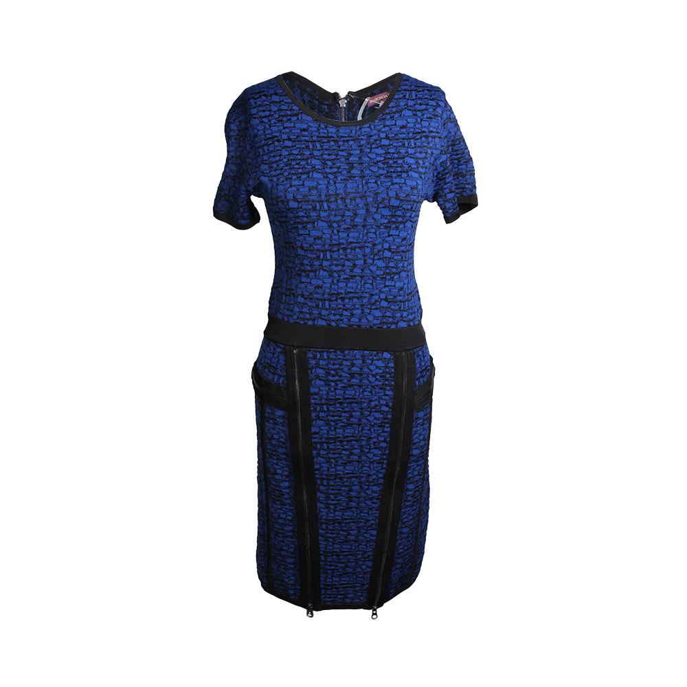  Marchesa Voyage Size 6 Short Sleeve Dress With Zipper Dress