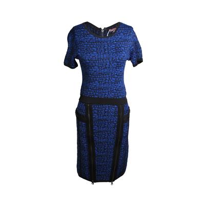 Marchesa Voyage Size 6 Short Sleeve Dress With Zipper Dress