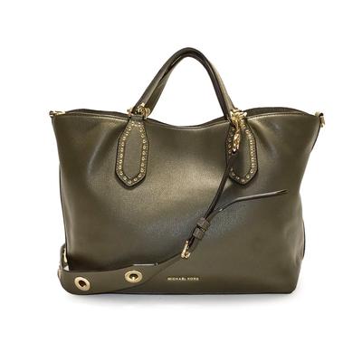 Michael Kors Olive Leather Handbag 