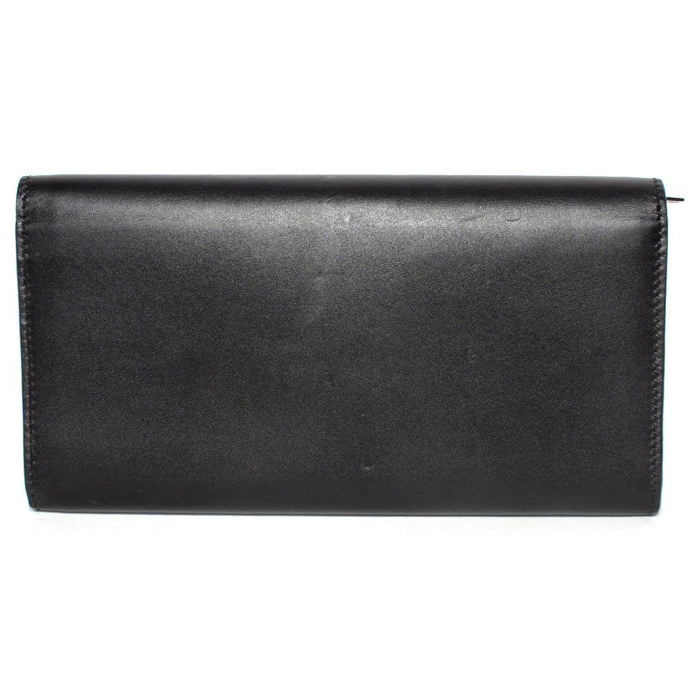  Balenciaga Black Leather Wallet