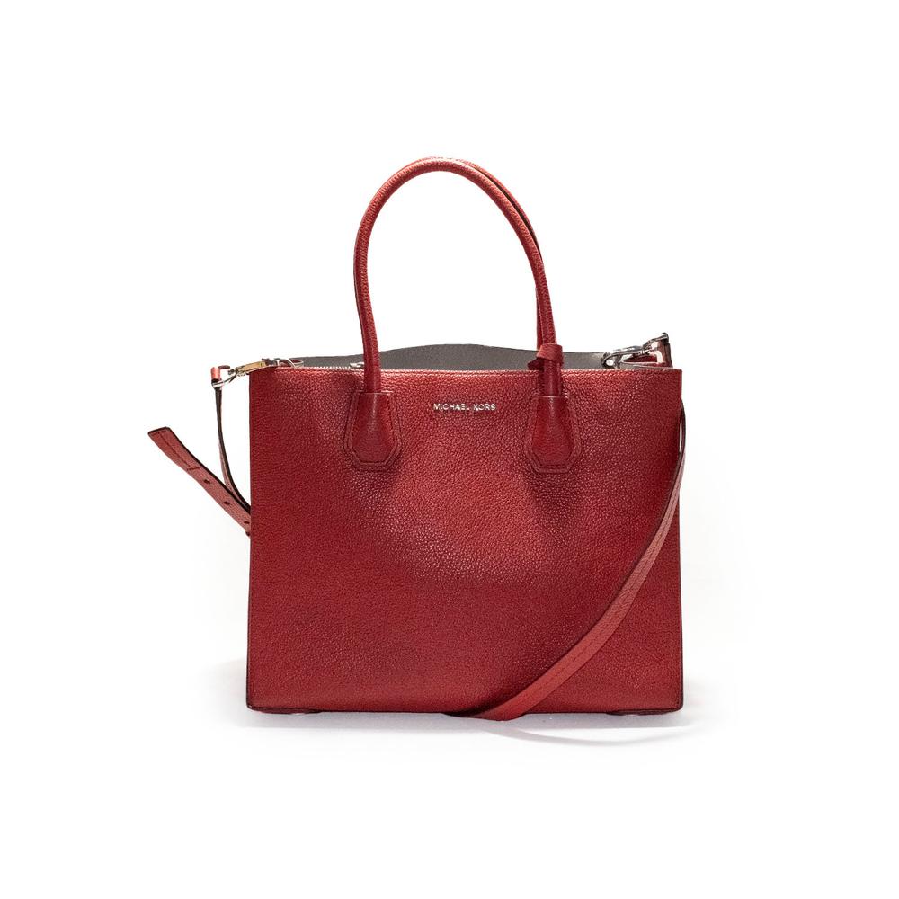  Michael M Kors Red Leather Handbag