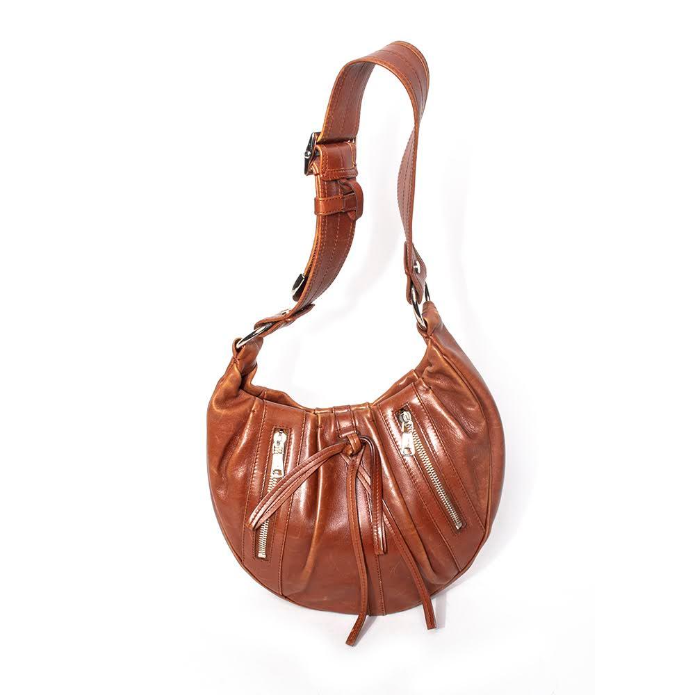  Ysl Brown Leather Vintage Handbag