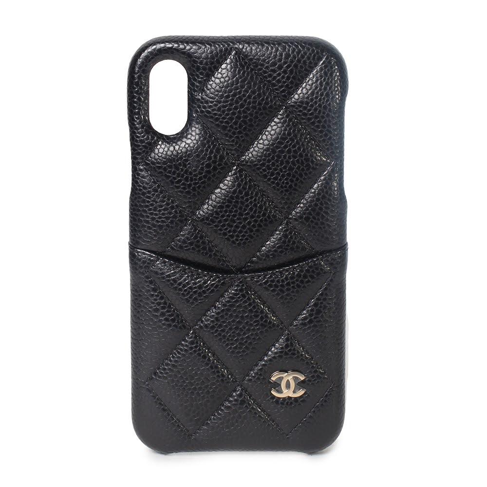  Chanel Iphone Xs Max Caviar Coco Phone Case