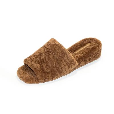 Veronica Beard Size 10 Brown Fur Sandals 