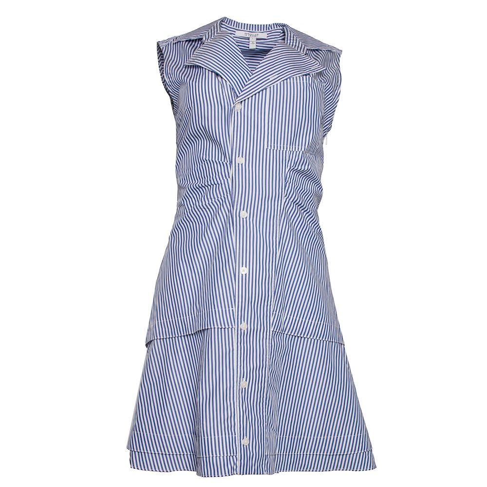  Derek Lam Size 2 Blue Striped Dress