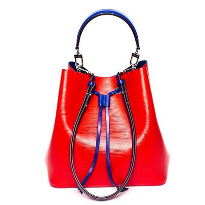 Louis Vuitton Red Epi NeoNoe MM Bucket Bag